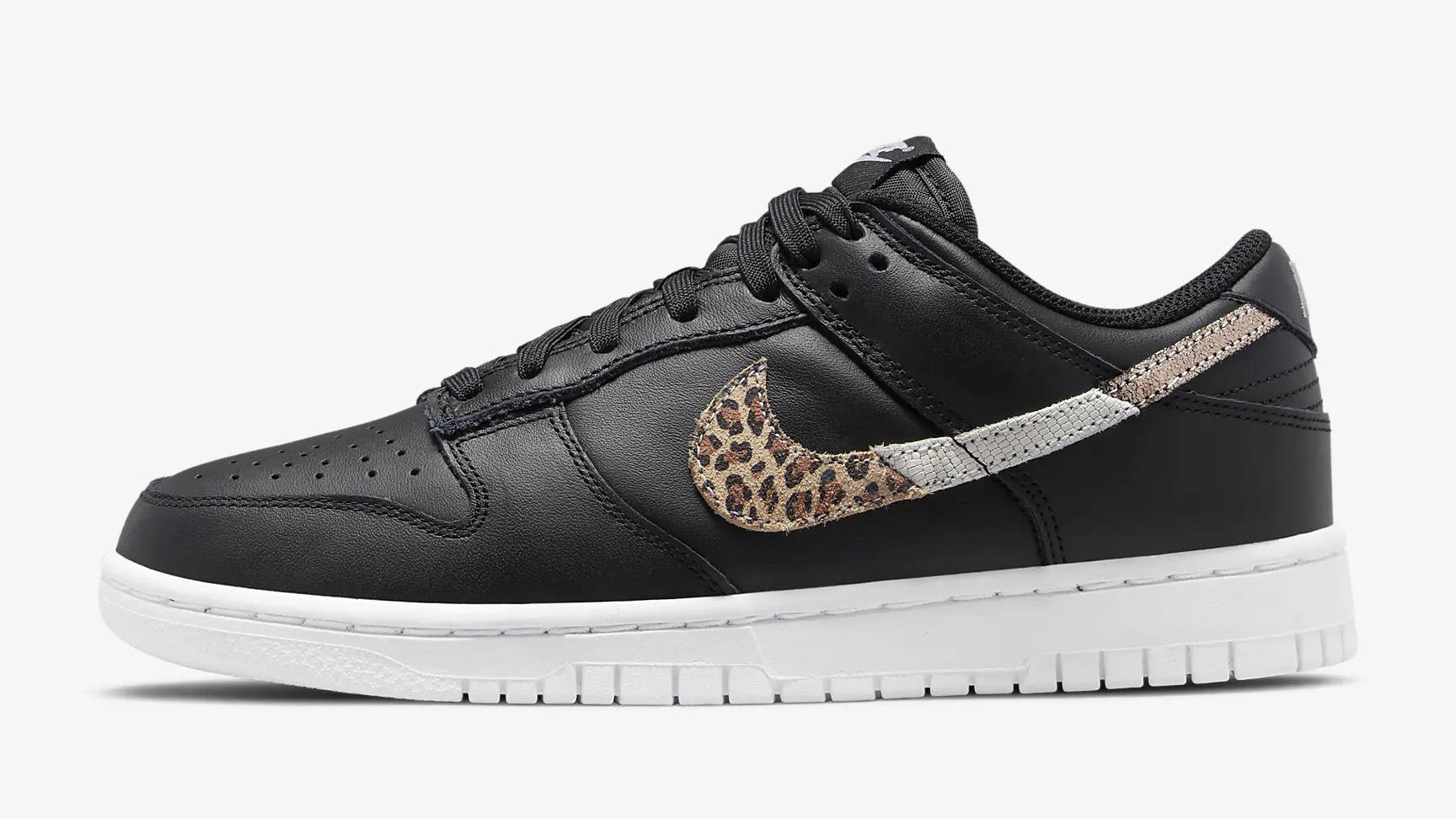 Nike Dunk Low Leopard Black