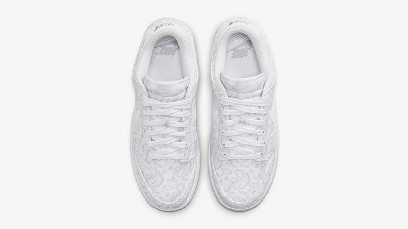 Nike Dunk Low White Paisley DJ9955-100 Top