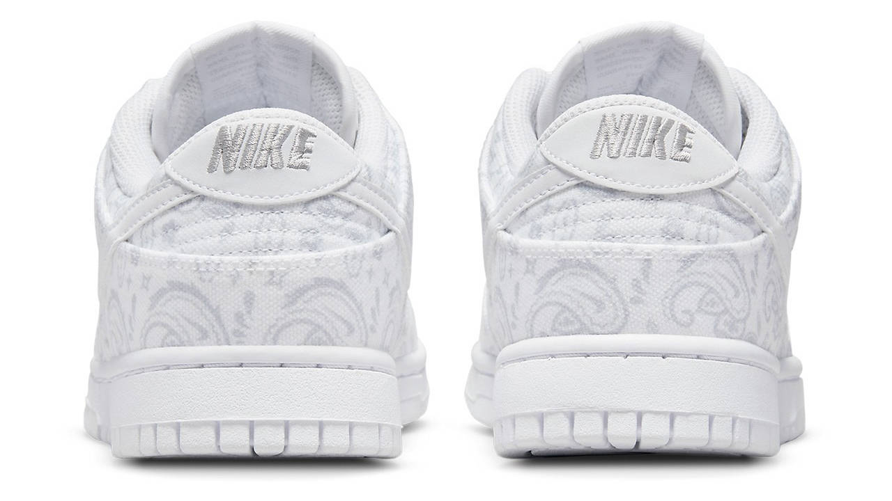 Nike Dunk Low White Paisley Colourway