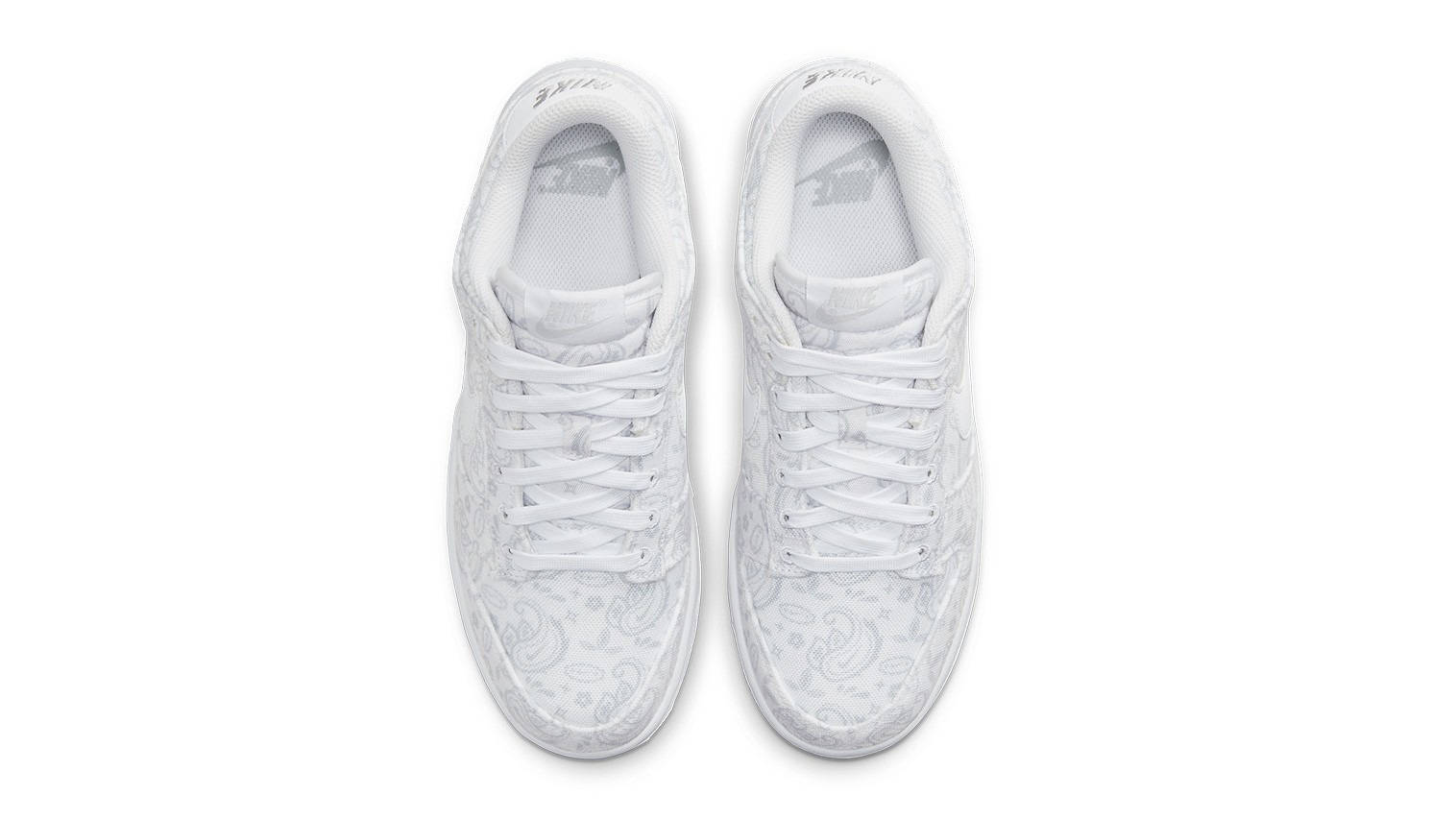 Nike Dunk Low White Paisley Colourway