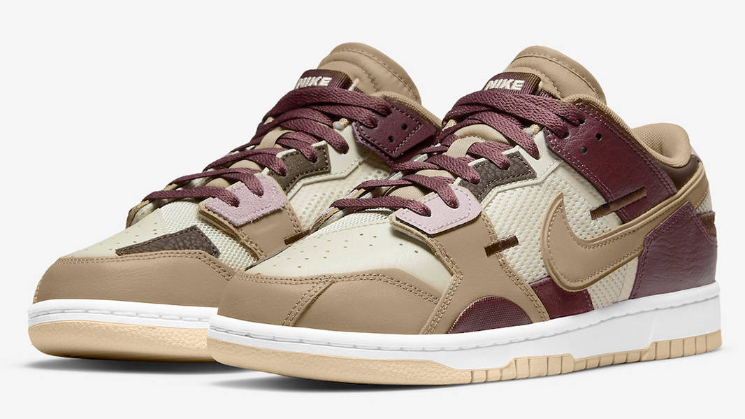 Nike Dunk Low Scrap Tan Brown