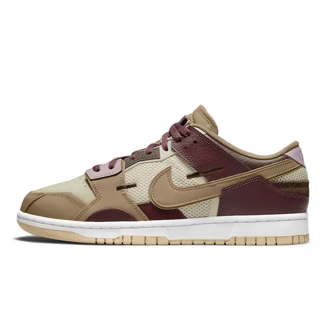 Nike Dunk Low Scrap Tan Brown | Where To Buy | DH7450-100 | The Sole ...