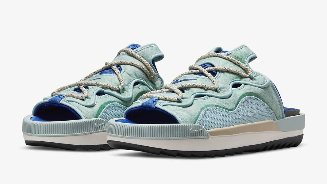 Nike Offline 2.0 Mules Ocean Cube DJ6229-300 Side