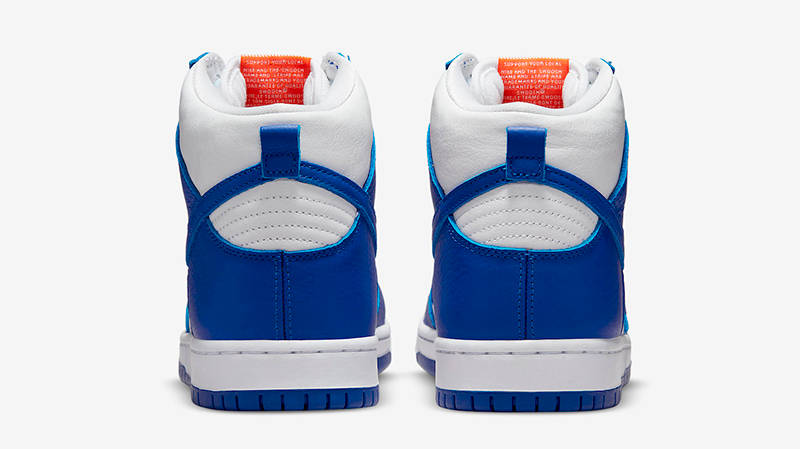 Nike SB Dunk High Pro ISO Kentucky DH7149-400 Back