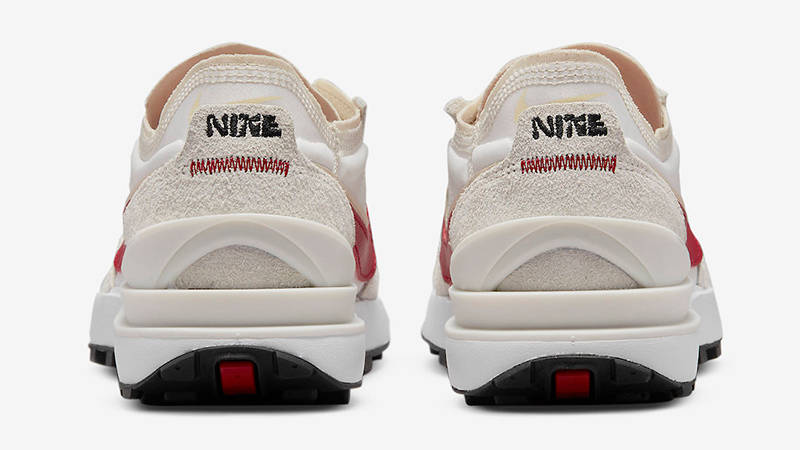 Nike Waffle One Double Swoosh Red Cream