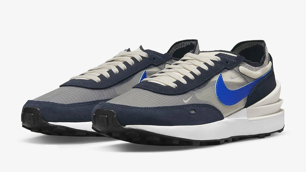 Nike Waffle One SE Phantom Hyper Royal DD8014-003 Side