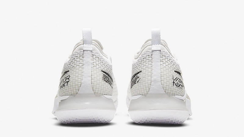 NikeCourt React Vapor NXT White Grey CV0724-101 back