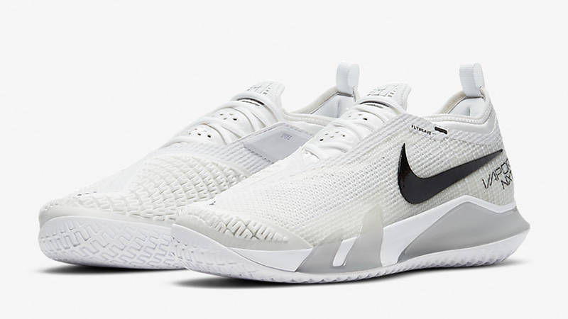 NikeCourt React Vapor NXT White Grey CV0724-101 front