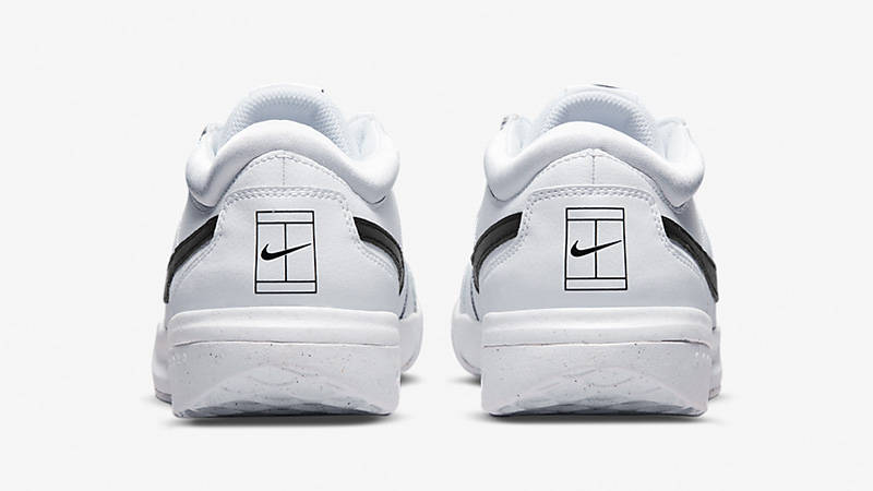 NikeCourt Zoom Lite 3 White Black DH0626-100 back