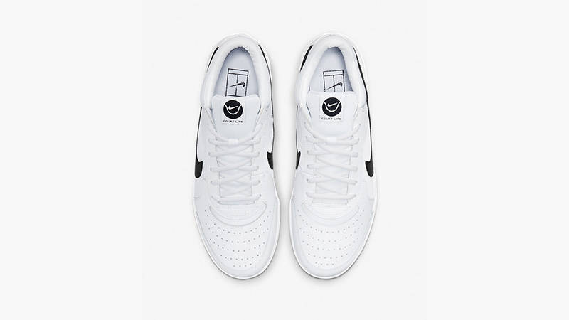 NikeCourt Zoom Lite 3 White Black DH0626-100 middle