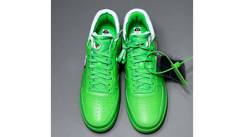 Off-White x Nike Air Force 1 Low “Light Green Spark” – YankeeKicks Online