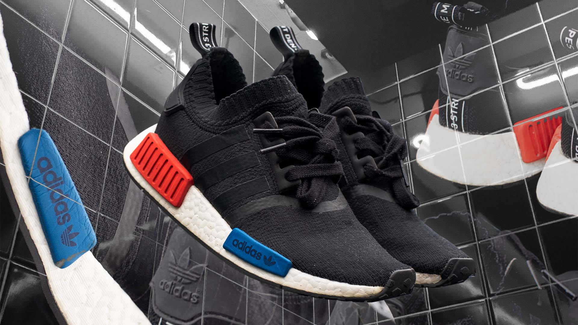 Adidas NMD x Louis Vuitton Limited Edition side 9.5 US for Sale in