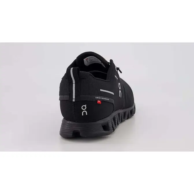 Giuseppe Zanotti Gail Sneakers In Black Leather Waterproof Black Back