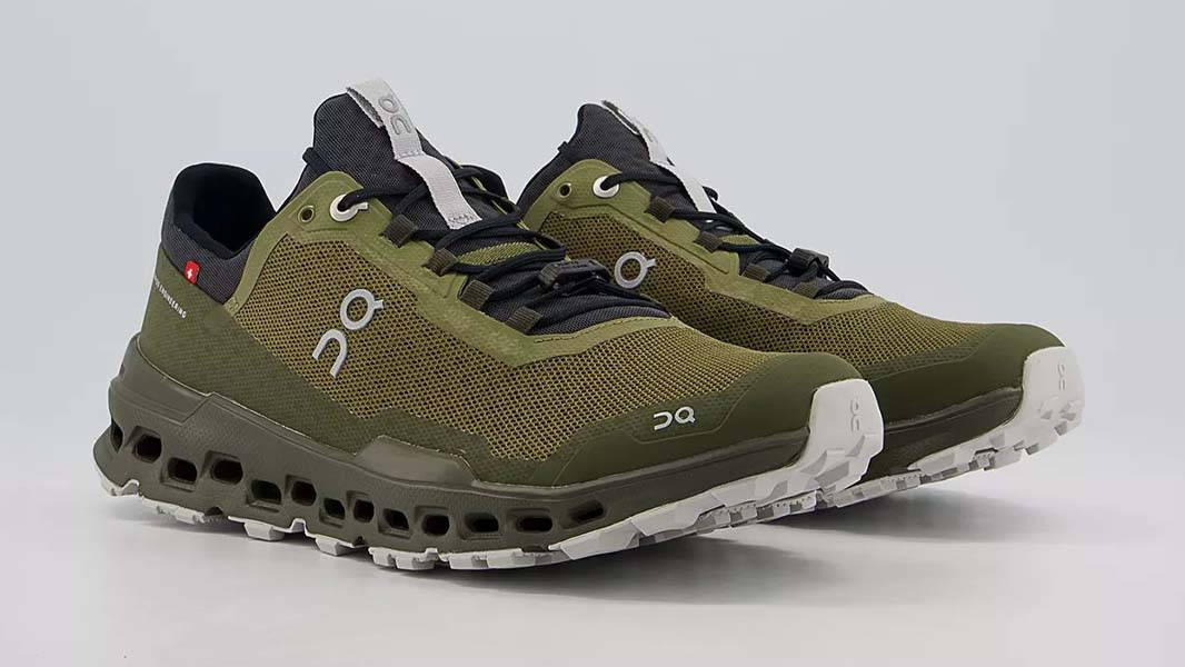On Running Cloud Ultra Olive Eclipse Front
