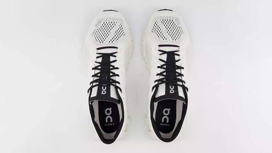 On Running Cloud X White Black Middle