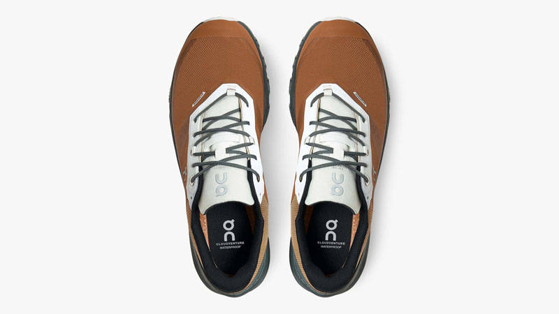 On Running Cloudventure Waterproof Brown Middle