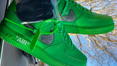 The Off-White x Nike Air Force 1 "Green" Has Been Unveiled The Off-White x Nike Air Force 1 "Green" Has Been Unveiled