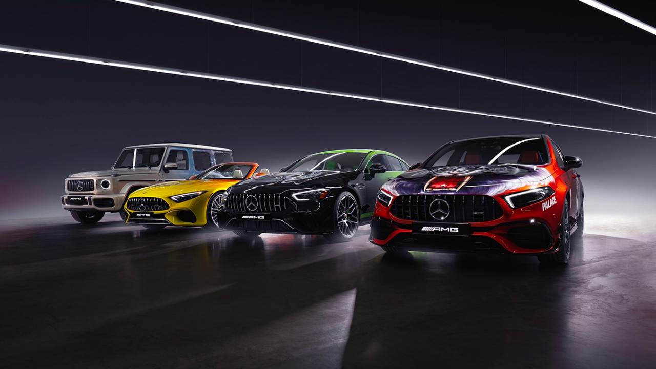 PALACE × AMG Palace x Mercedes-AMG Get Up to Speed With Their Second