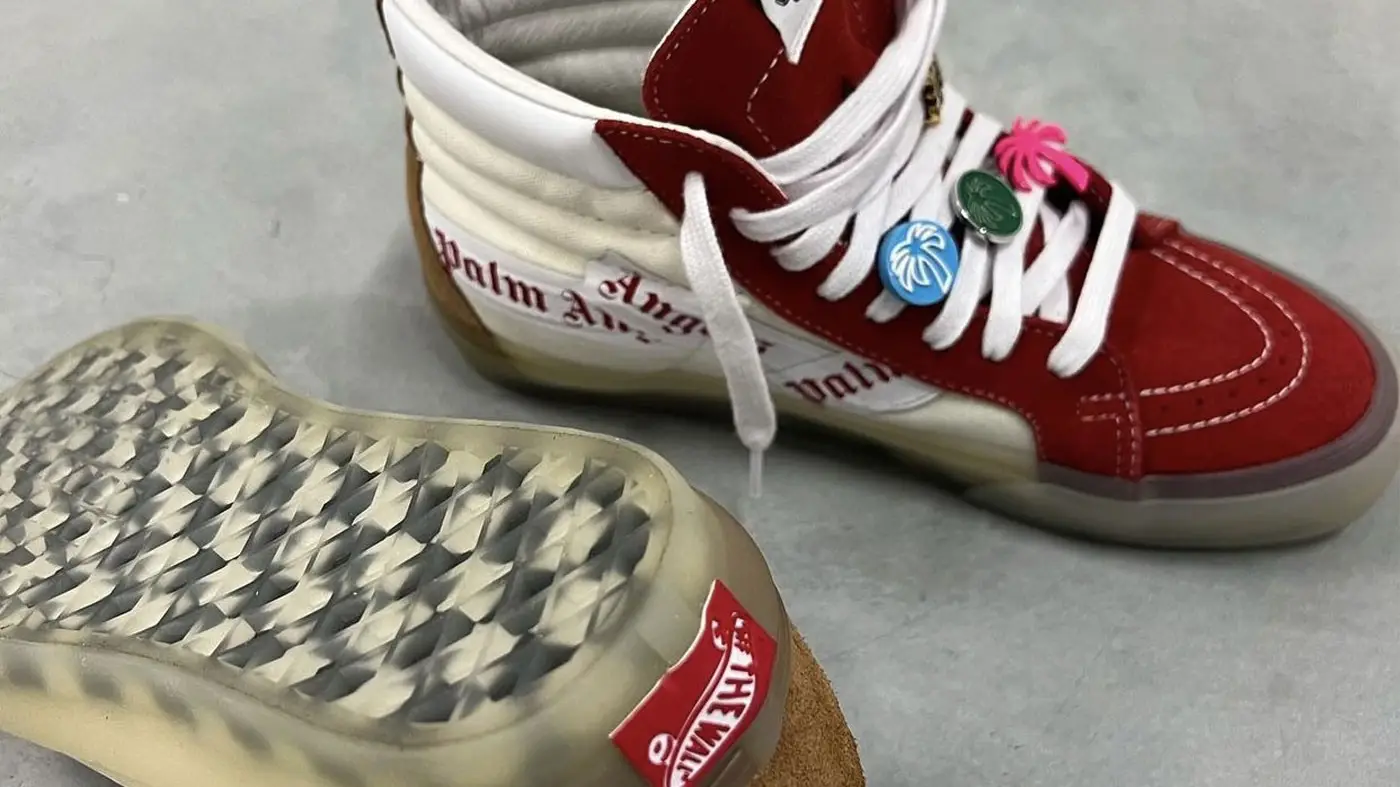 Here's Your First Look at the Palm Angels x Vans Sk8-Hi Collaboration