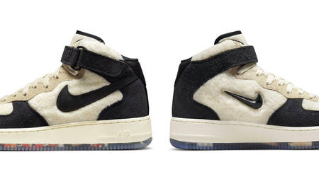 The Nike Air Force 1 Mid "Panda" Takes Its Inspiration Quite Literally The Nike Air Force 1 Mid "Panda" Takes Its Inspiration Quite Literally
