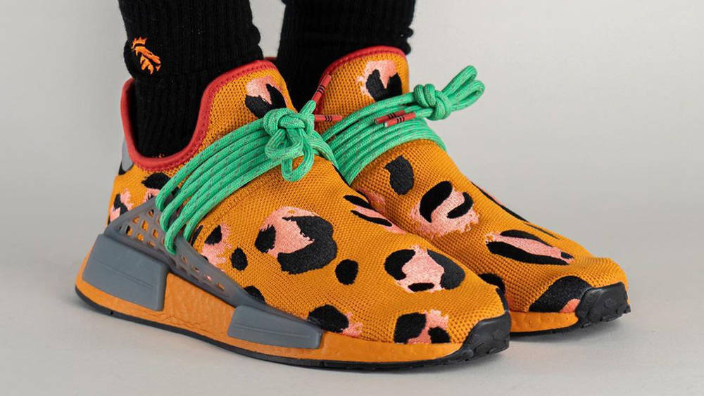 Image via yankeekicks Pharrell Williams x adidas NMD Hu "Spot"