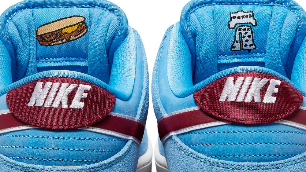 Image via Nike Nike SB Dunk Low "Phillies"