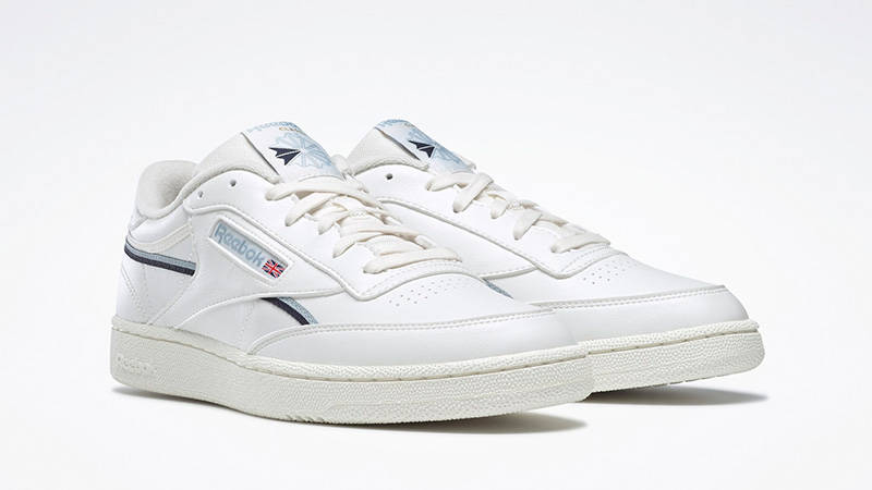 Reebok Club C Vegan Grey Navy GX7563 front