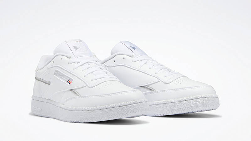 Reebok Club C Vegan White Grey GZ0915 front