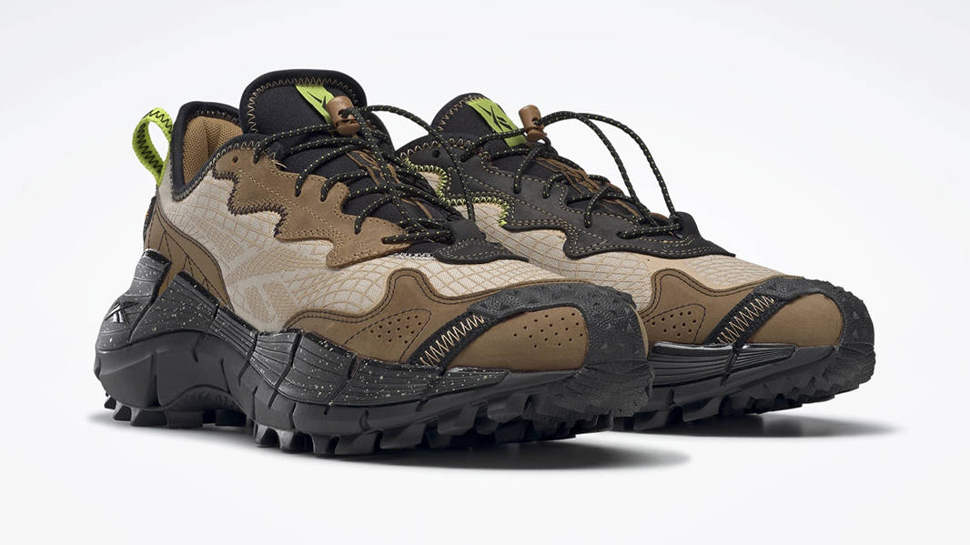 Reebok Zig Kinetica 2 Edge Beige Sepia H00114 Front