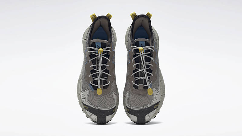 Reebok Zig Kinetica 2 Edge Boulder Grey GX0117 Top