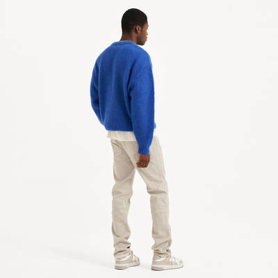 Represent Mohair Sweater Cobalt Back