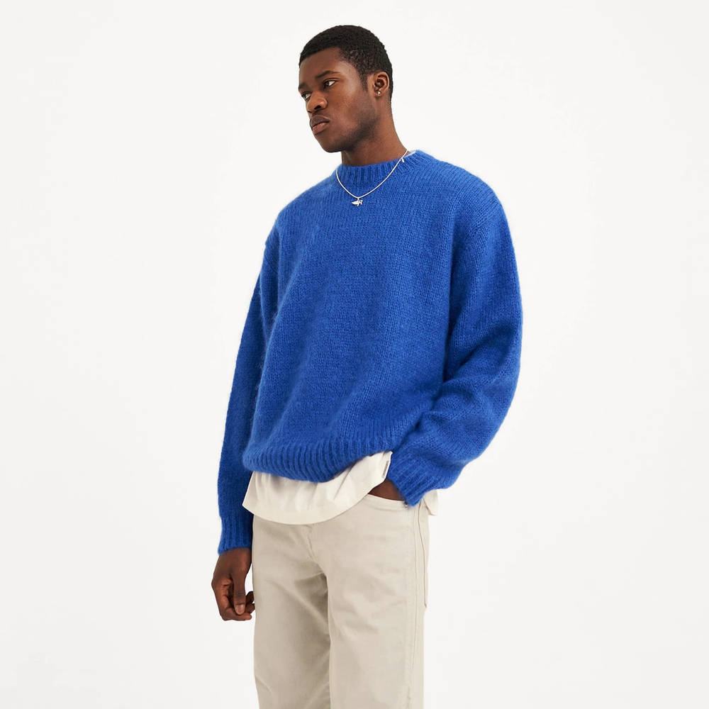 Represent Mohair Sweater Cobalt