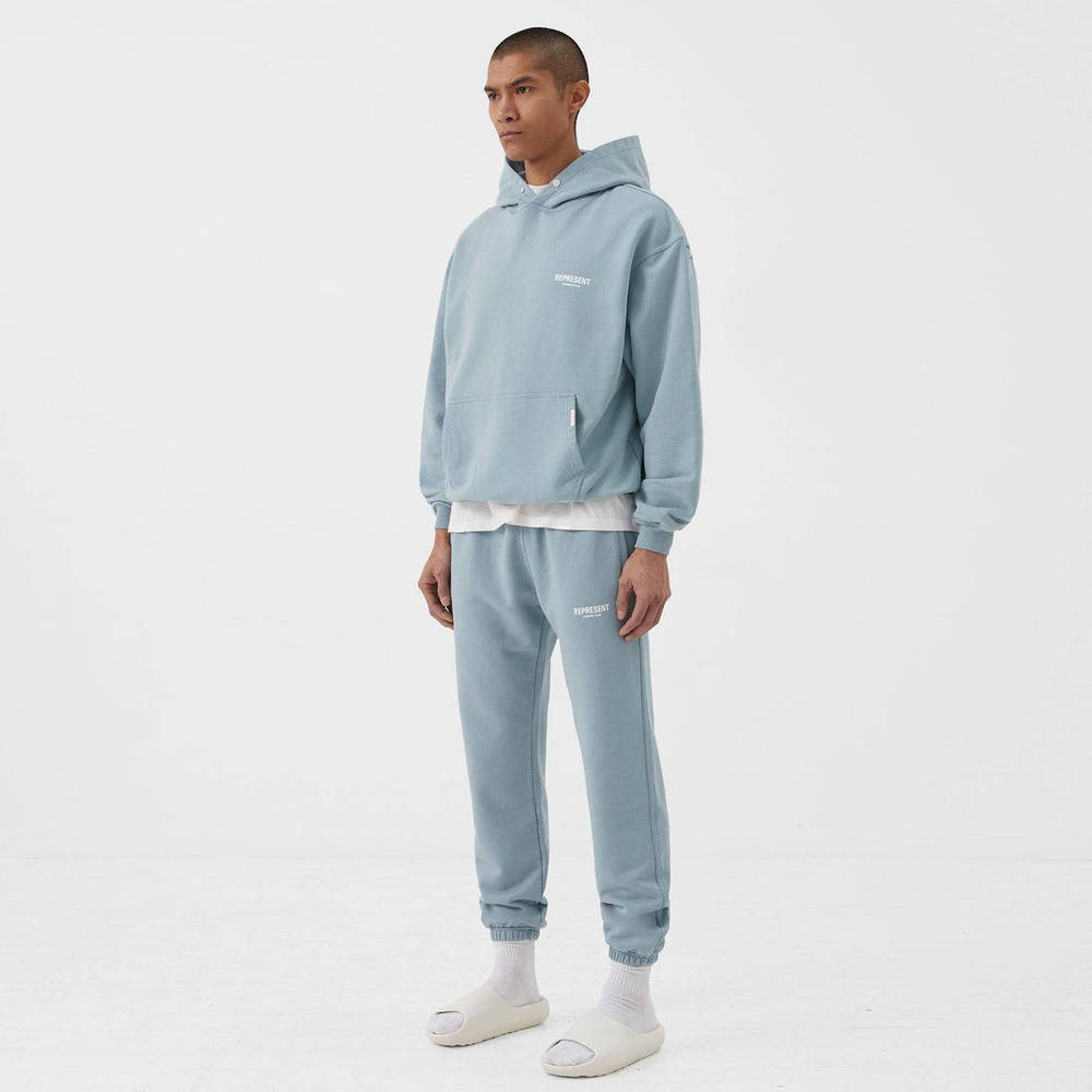 Represent Owners Club Sweatpants - Powder Blue | The Sole Supplier