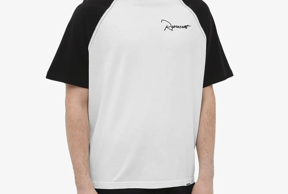 Represent Raglan T-Shirt - Flat White 