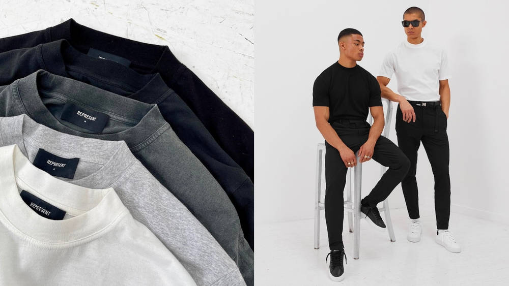 Image via Represent Everyday Essentials Don't Get Much Better Than Represent's Core Range