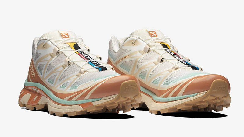 Salmon XT-6 Skyline Vanilla Yucca front