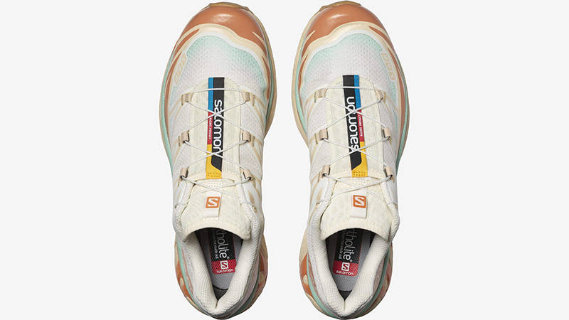 Salmon XT-6 Skyline Vanilla Yucca middle