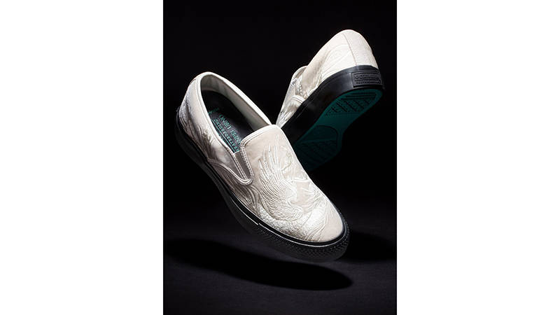 Shinpei Ueno x Converse CS Slip-On SK White | Where To Buy | The