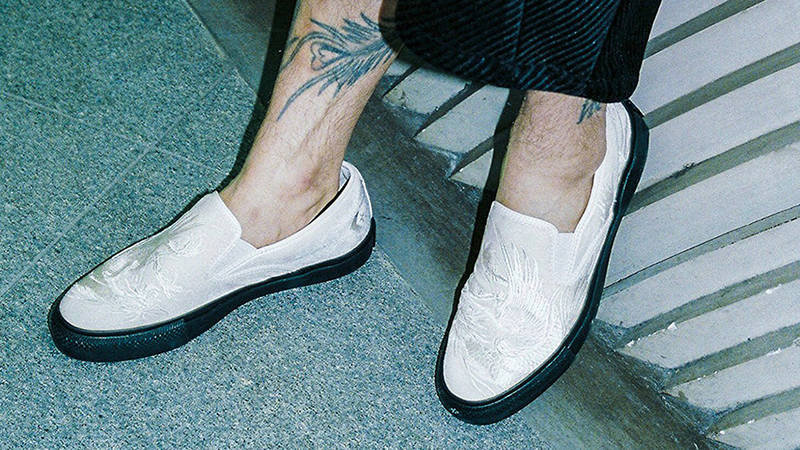 Shinpei Ueno x Converse CS Slip-On SK Top