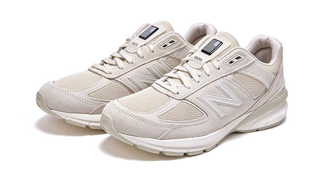 Slow Steady Club x New Balance 990v5 Cream Side