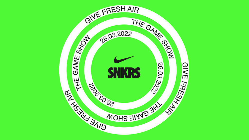 Give Fresh Air: The Game Show Is Coming This Air Max Day! Give Fresh Air: the Game Show Is Coming This SNKRS Day!