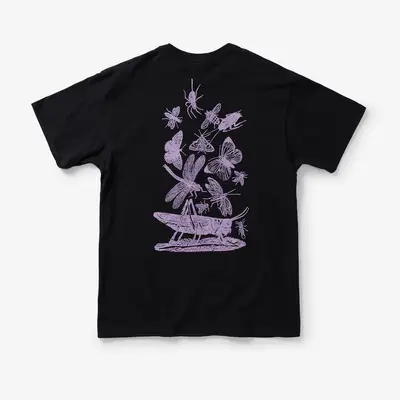 Balmain Kids dyed logo-print denim jacket Microcosmos T-Shirt SNS-3980-0100 Back
