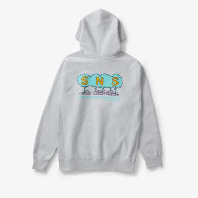 Dont like round neck would prefer a shirt collar Network Hoodie SNS-1420-1800 Back