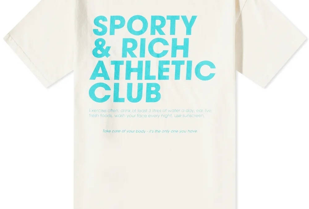 Sporty \u0026 Rich Exercise Often T-Shirt 