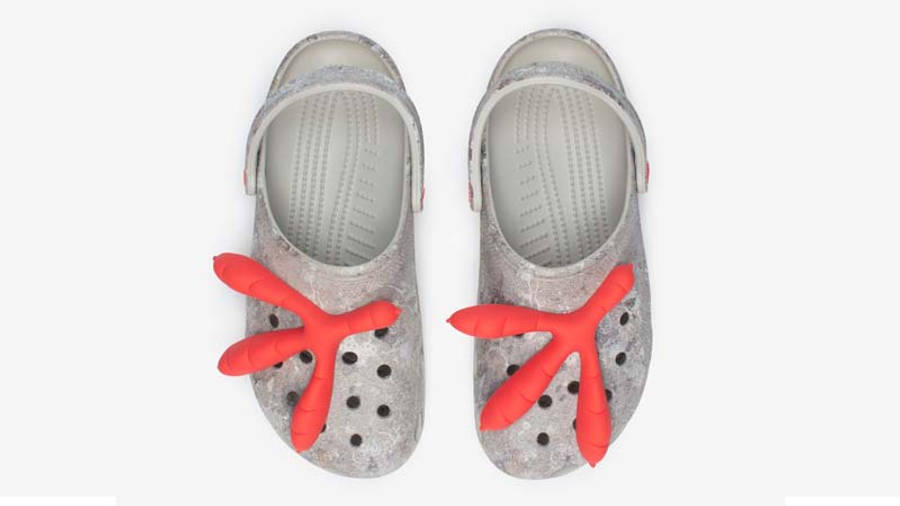 Staple x Crocs Classic Clog Grey Red Where To Buy 207901790H The