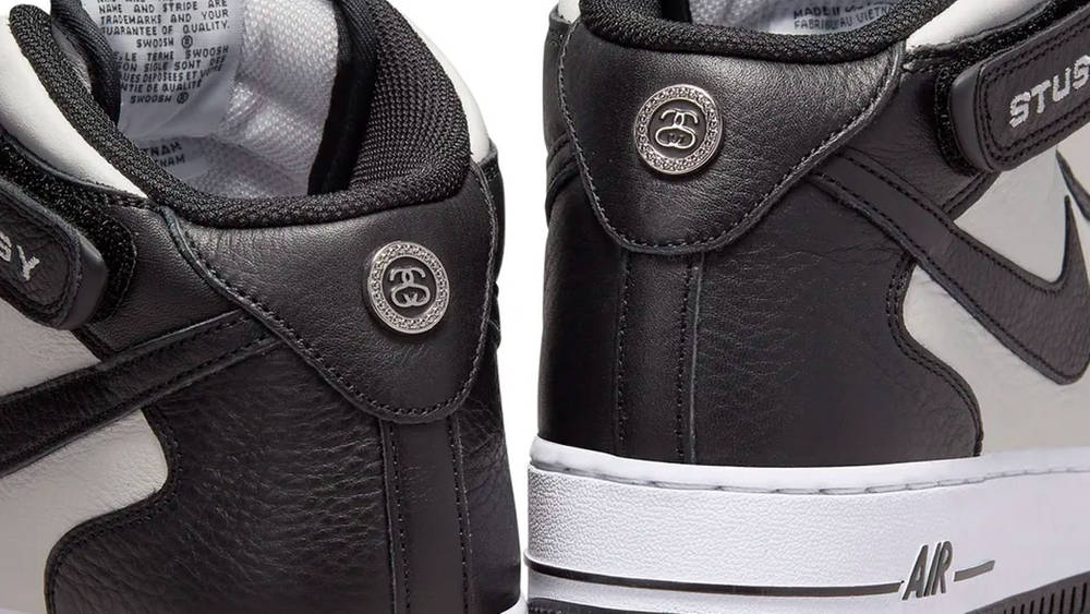 Image via Nike Stüssy x Nike Air Force 1 Mid
