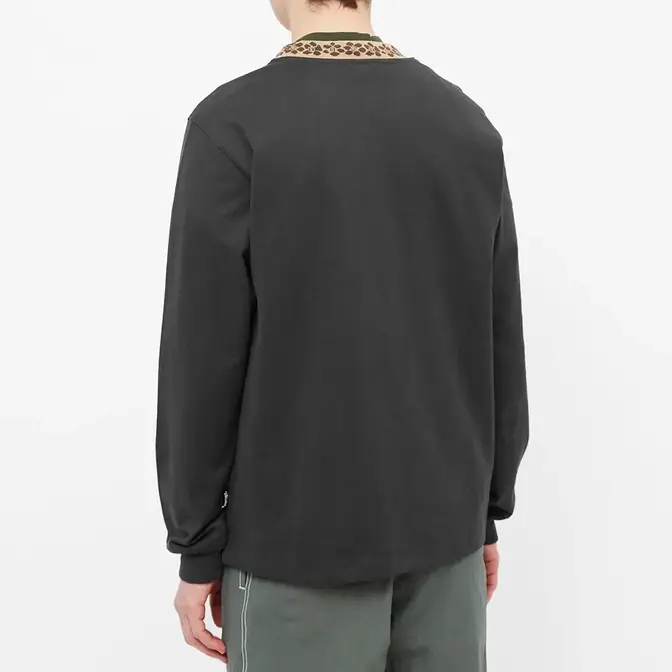 Stussy Flower Mock Neck Crew Sweatshirt | Where To Buy | The Sole