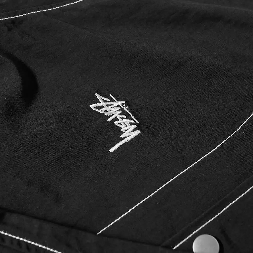 Stussy Folsom Jacket Black Detail