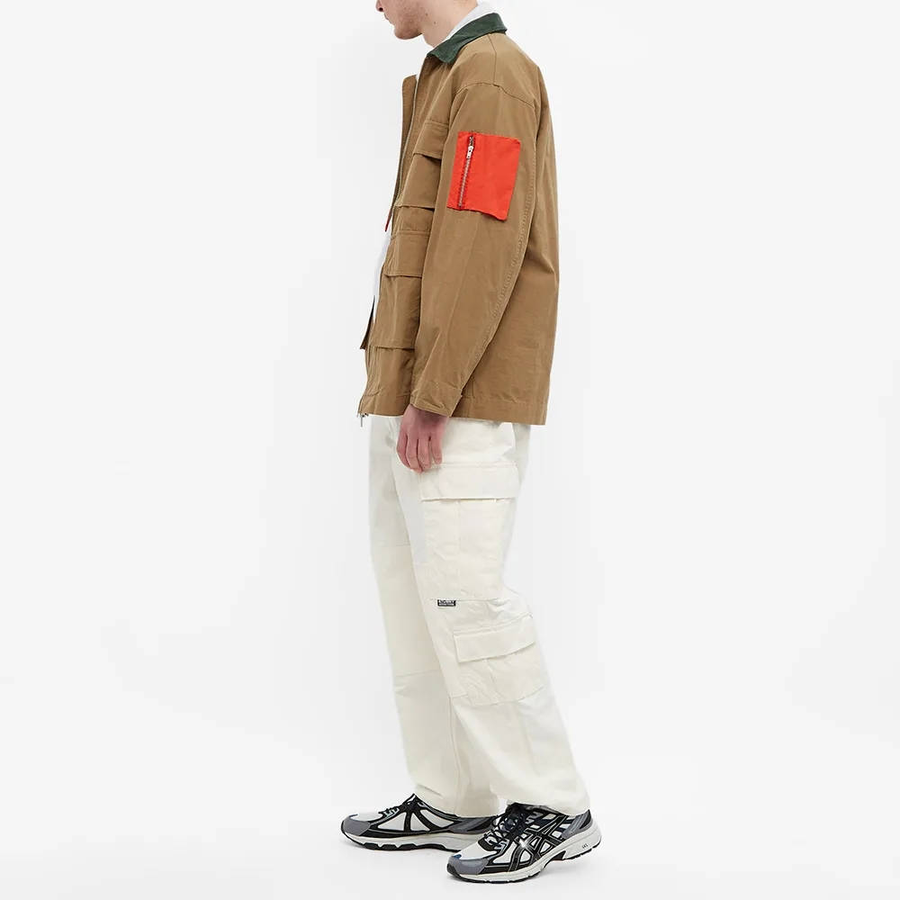 Stussy Nylon Ripstop Surplus Cargo Bone Full