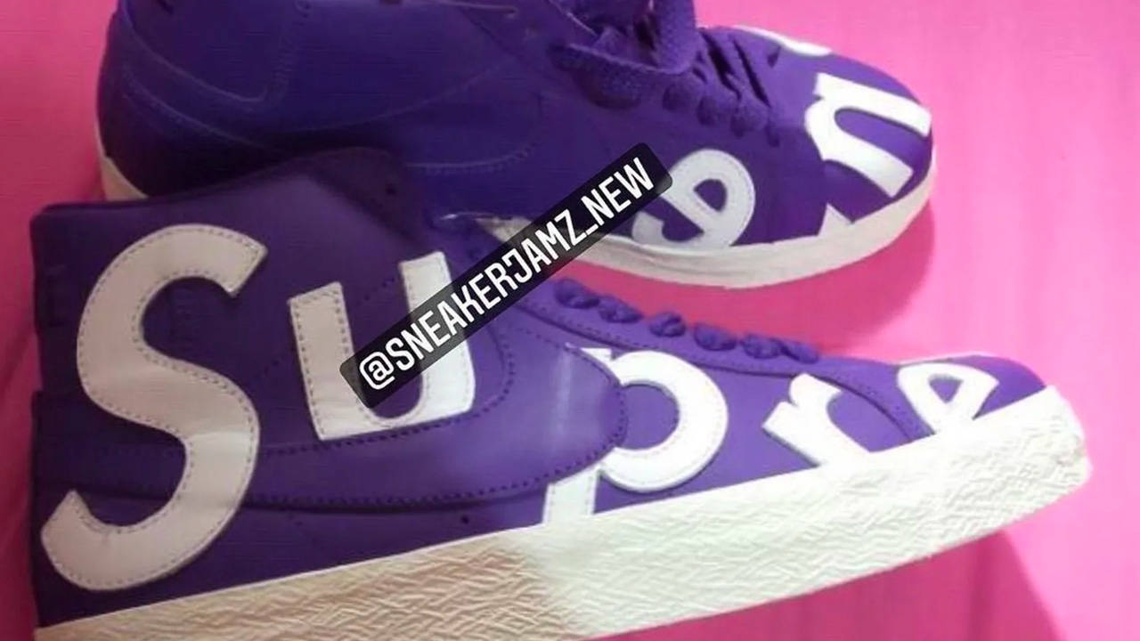 Supreme x Nike SB Blazer Mid